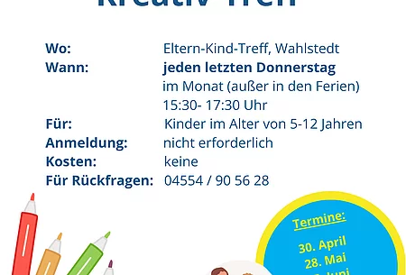 Flyer Familienzentrum mit Infos